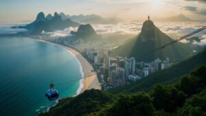 breathtaking-aerial-view-of-rio-de-janeiro-at-sunset-71040090