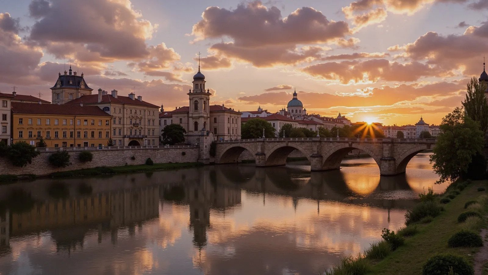 sunset-over-the-ancient-city-of-rome-141592336